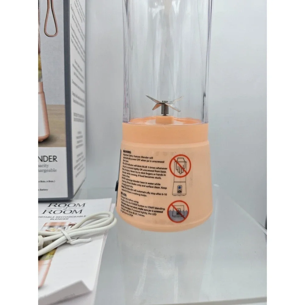 Room 2 Room Portable Blender PINK - BRAND NEW! Shakes - Smoothies - Pre Workout!